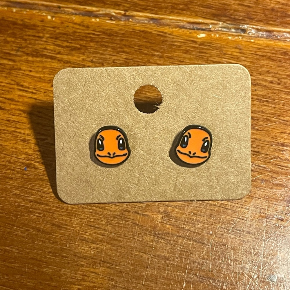 Charmander earrings